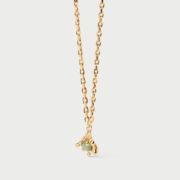 Collar Fleur verde