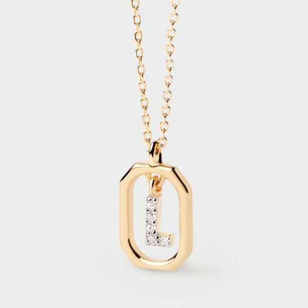 Collar letra L mini