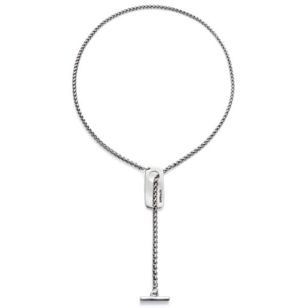 Cadena ajustable con colgante central