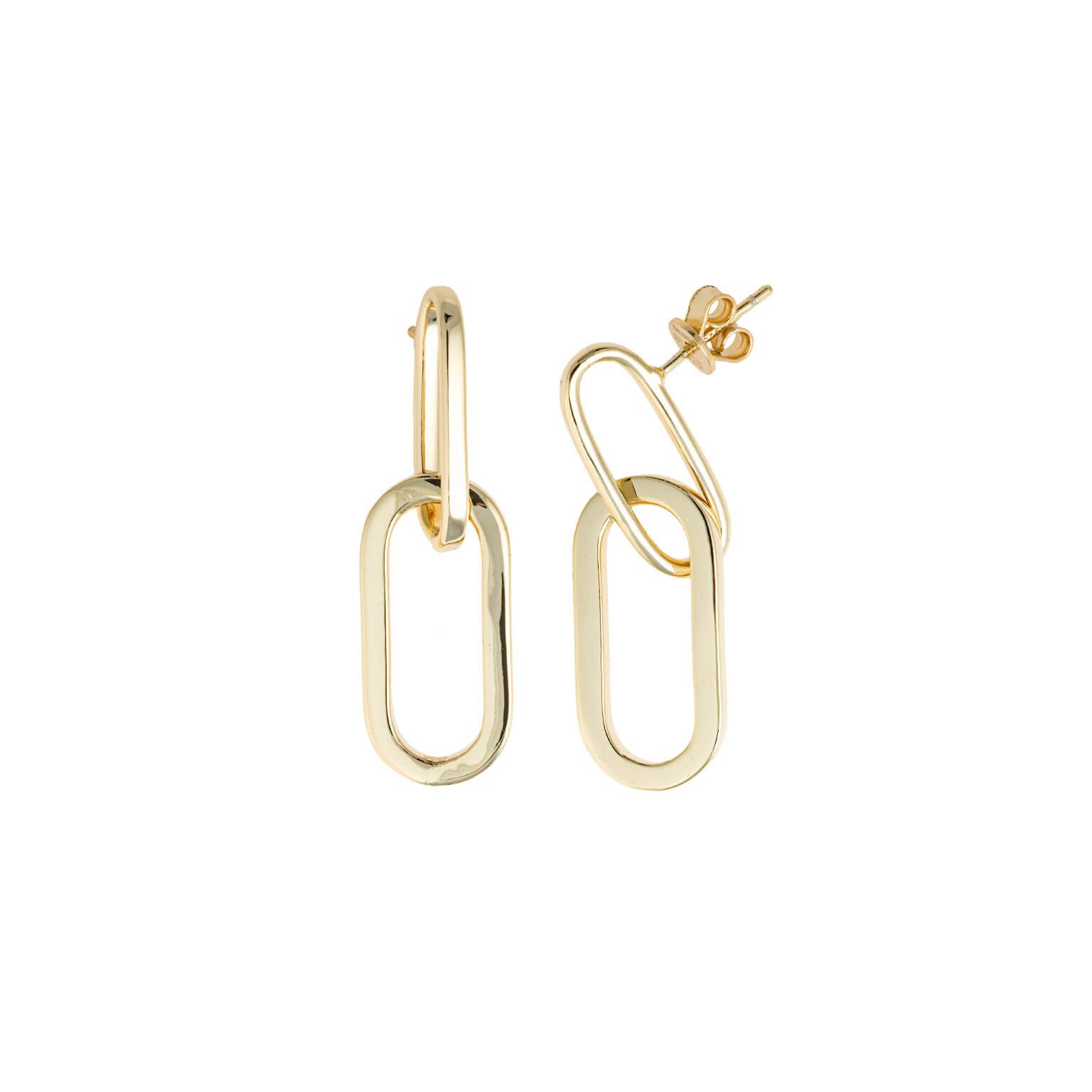 Pendientes eslabones