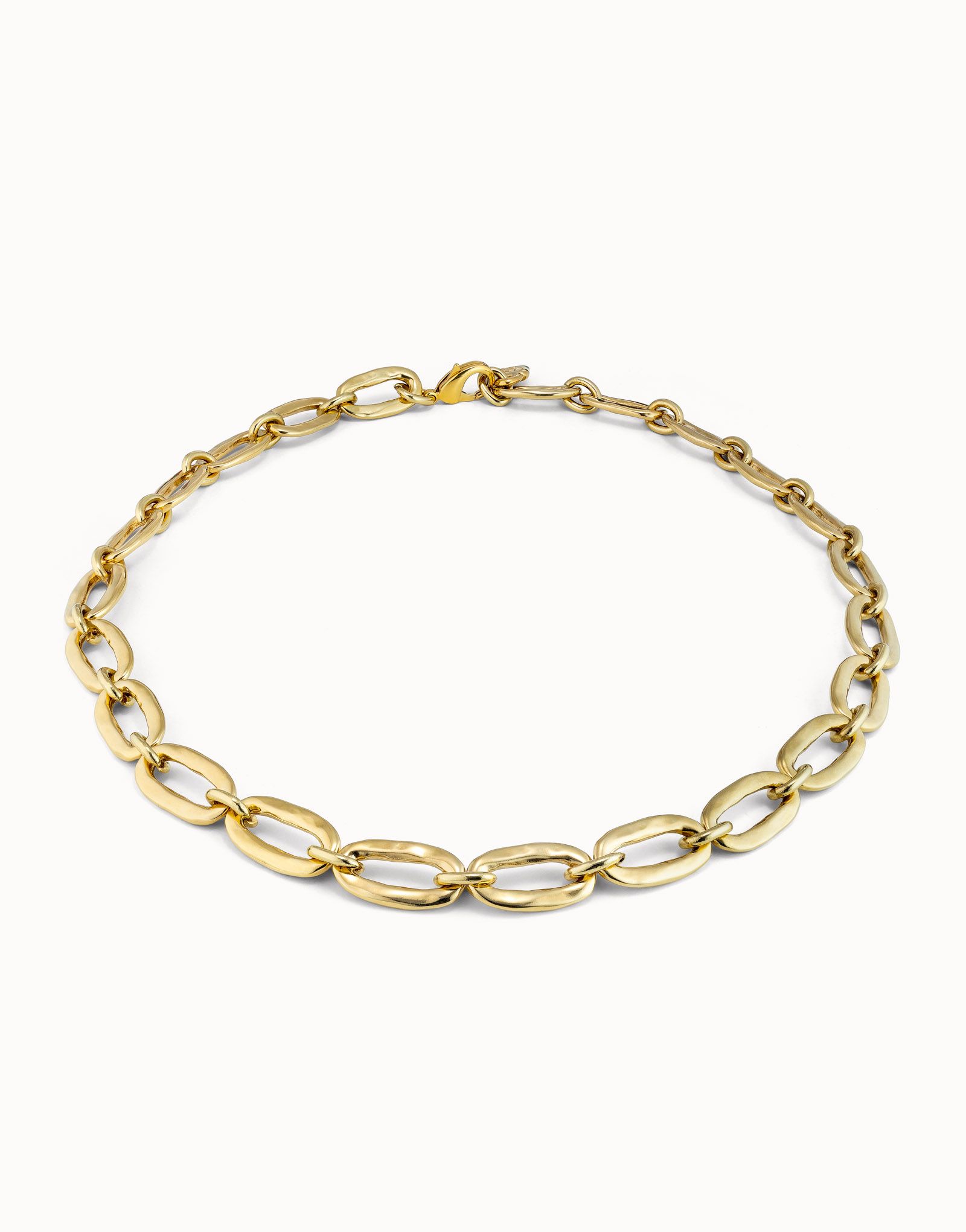 Collar de eslabones bañado en oro de 18k - Imagen 2