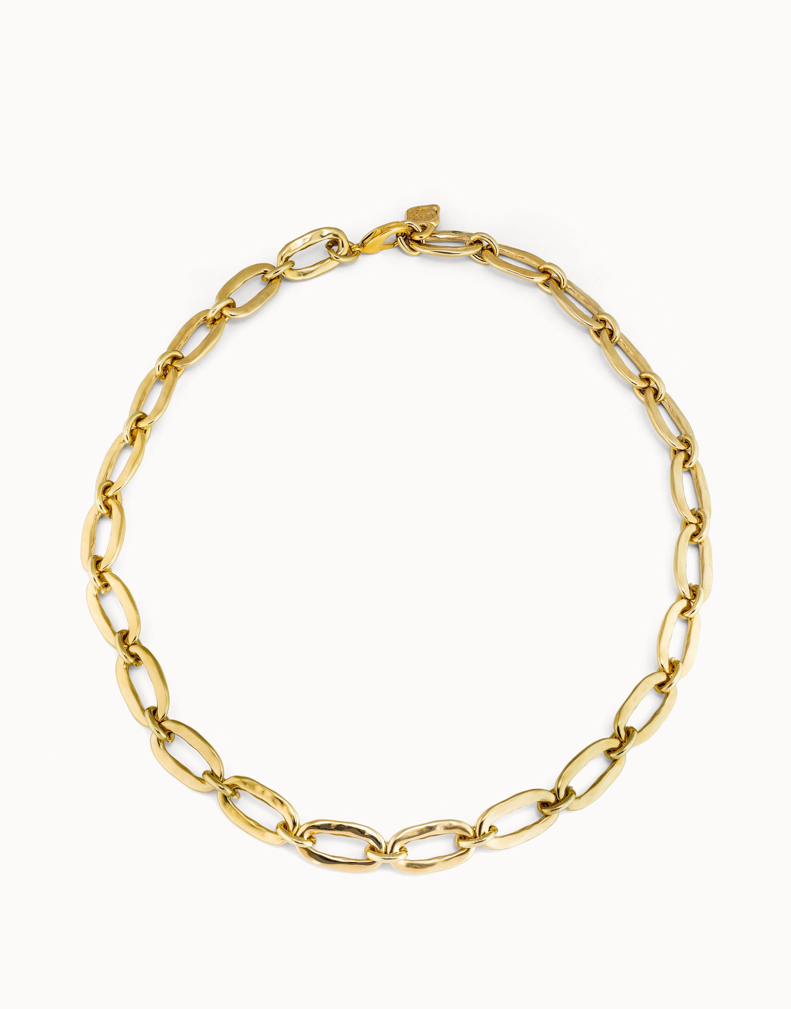 Collar de eslabones bañado en oro de 18k