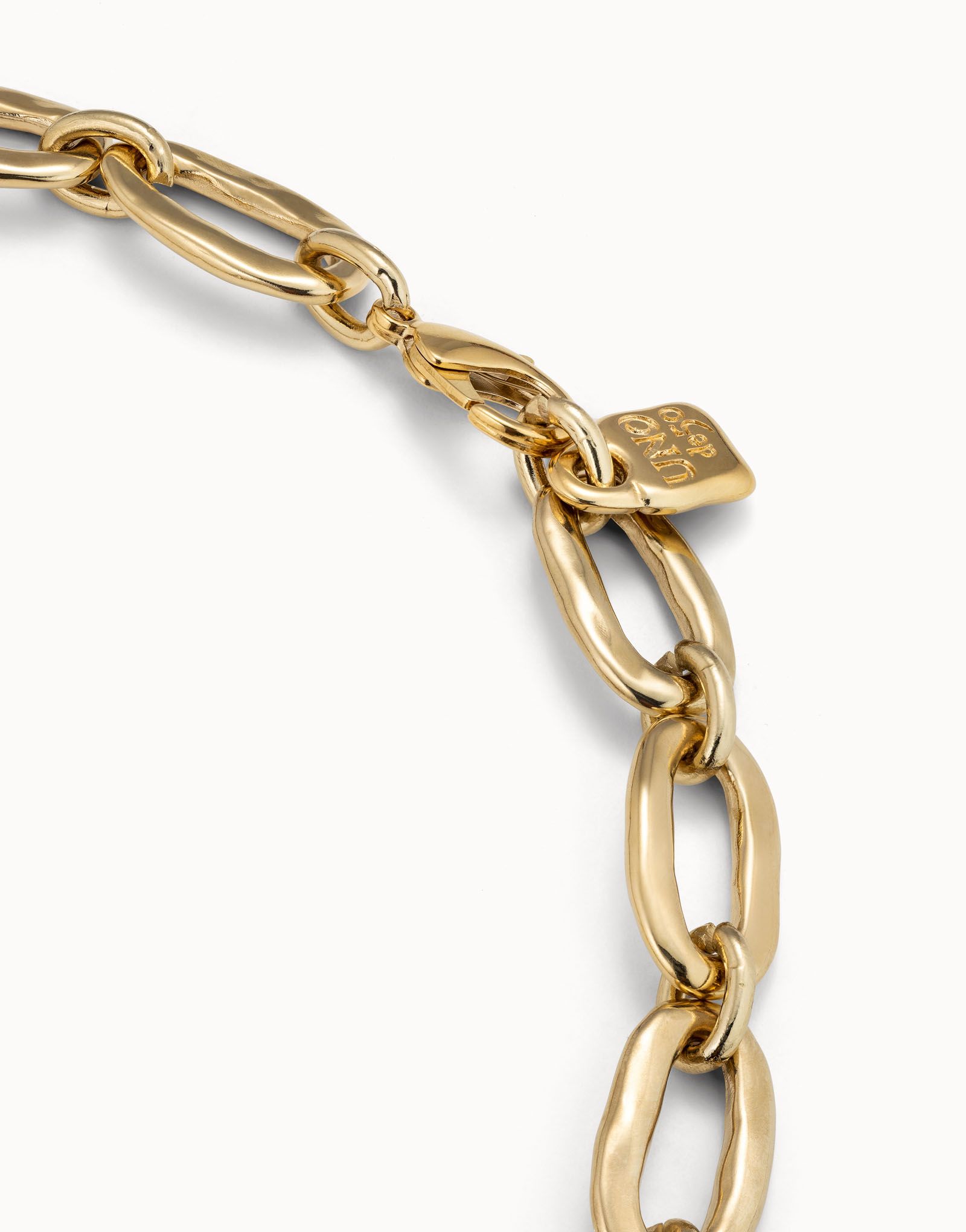 Collar de eslabones bañado en oro de 18k - Imagen 3