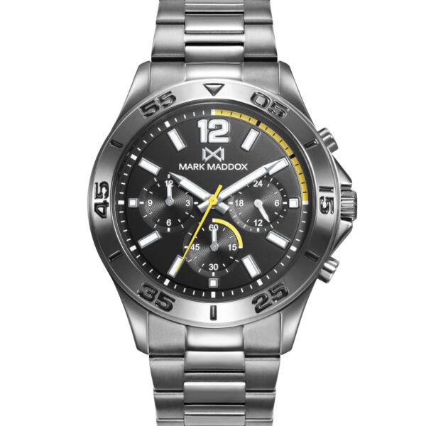 Reloj de hombre Mission multifunción de acero