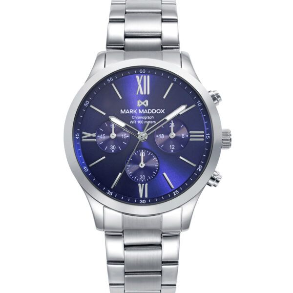 Reloj caja de acero 10 atm hombre