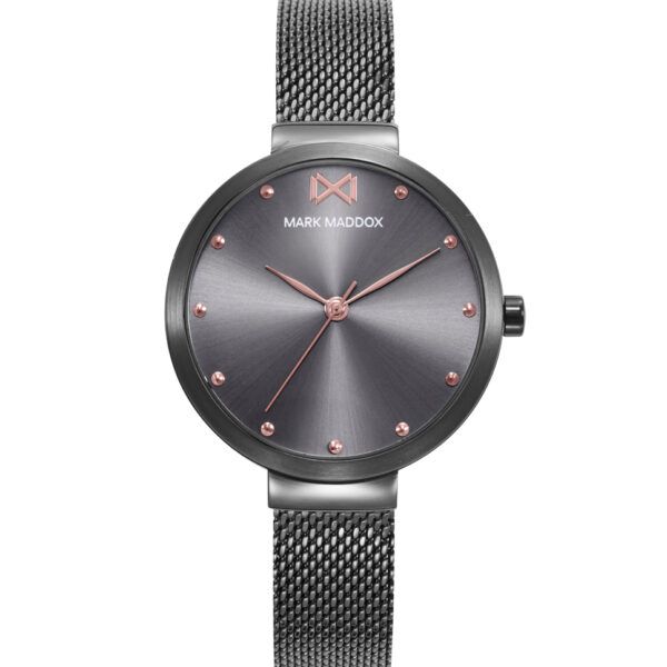 Reloj de mujer Alfama de acero con malla milanesa en color gris