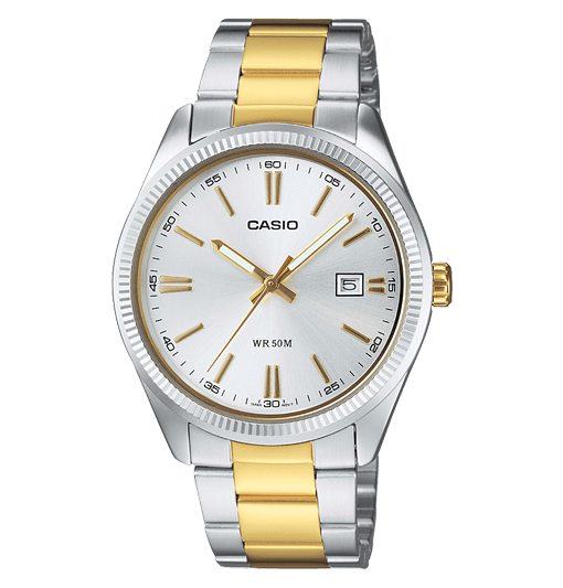 Casio analógico bicolor