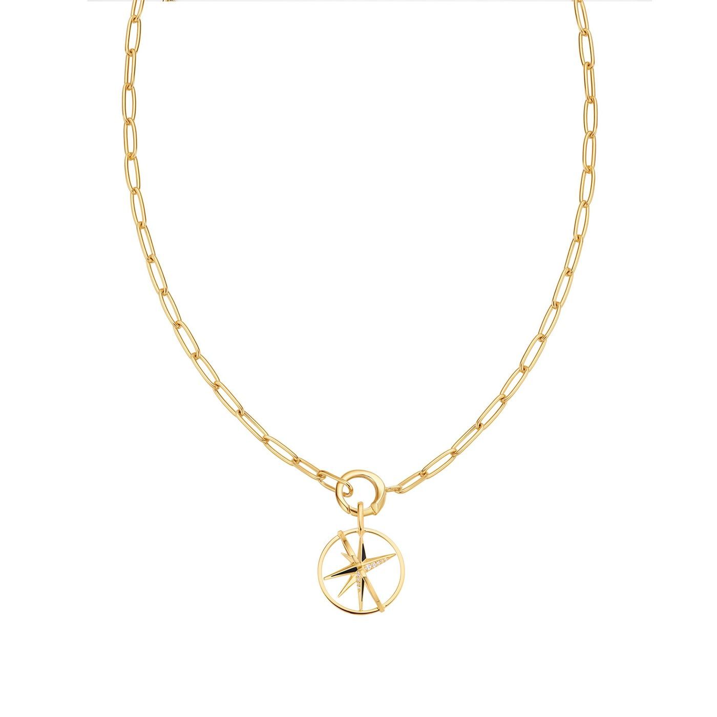 Charm estrella con círculo - Imagen 2