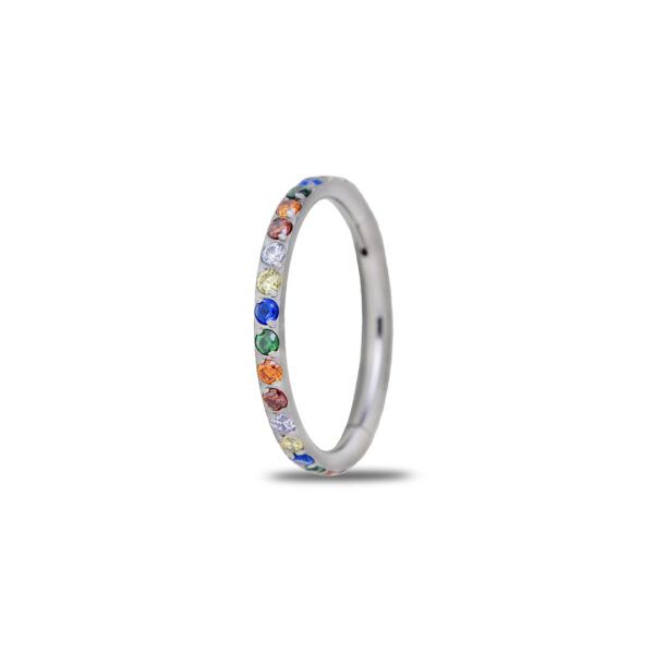 Aro lateral con arcoiris