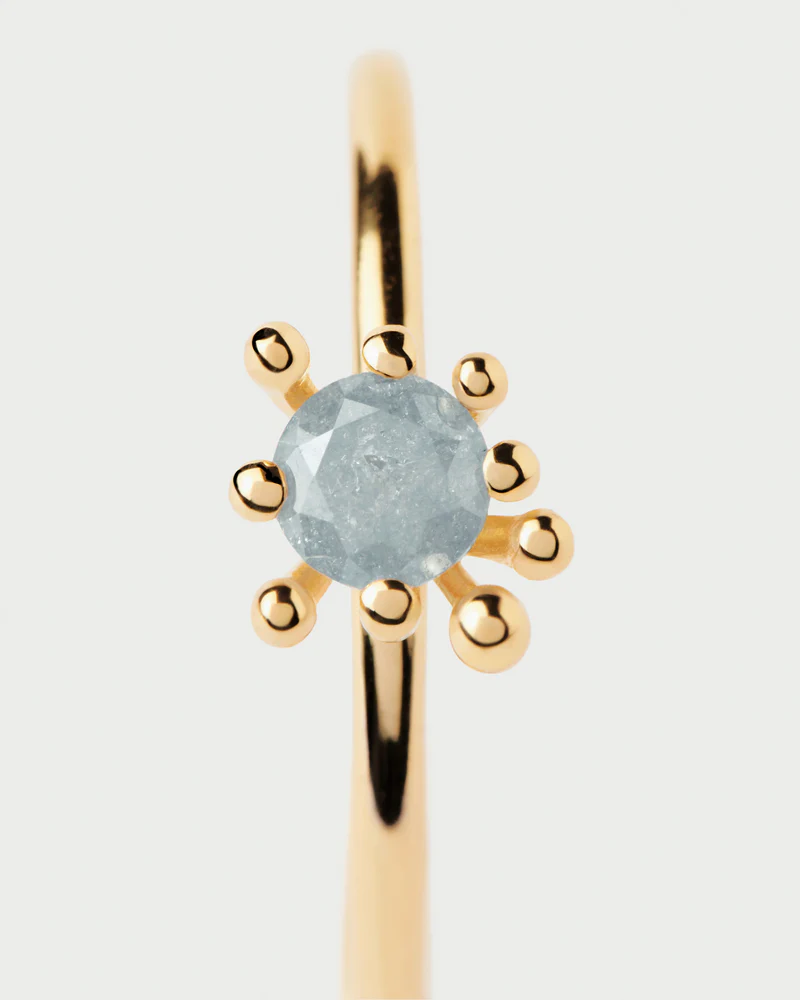Anillo Fleur Gris - Imagen 3