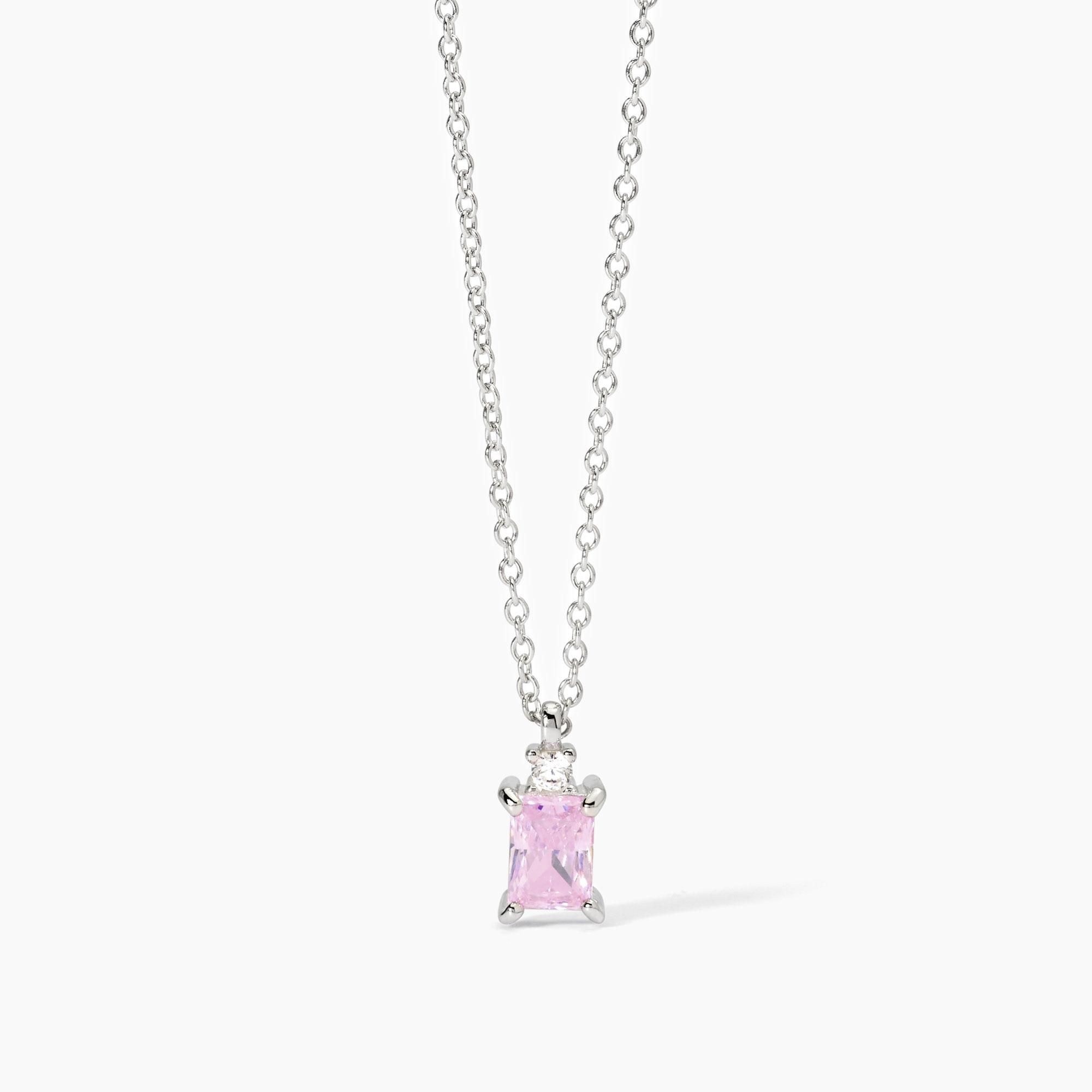Collar Circonita Rosa
