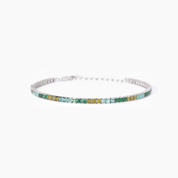 Pulsera Tennis Verde
