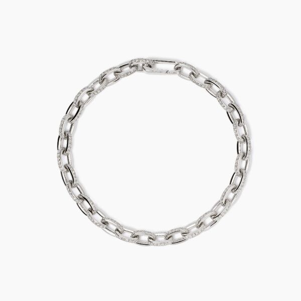Pulsera Cadena Rolo Circonitas
