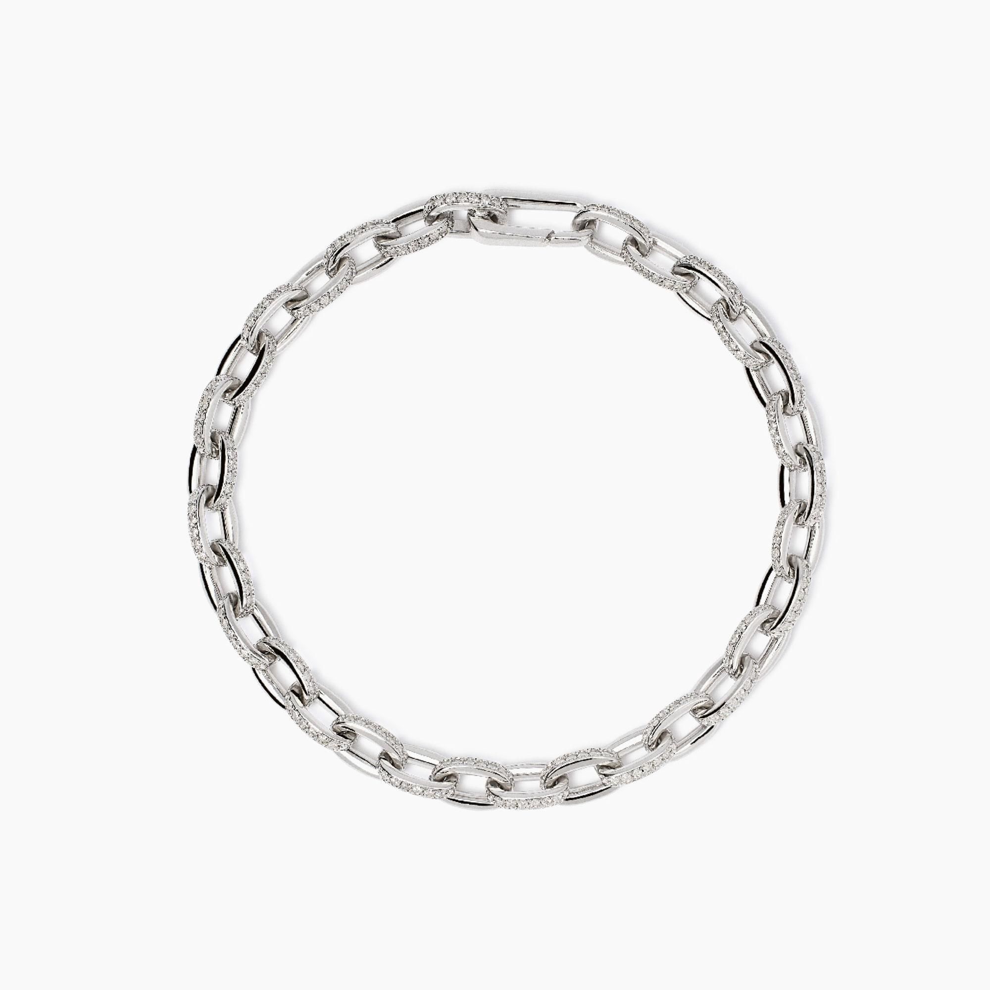 Pulsera Cadena Rolo Circonitas