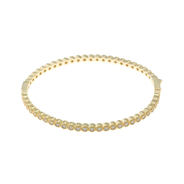 Pulsera Rígida Con Circonitas