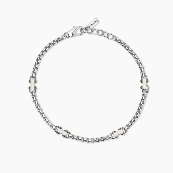 Pulsera De Hombre De Plata