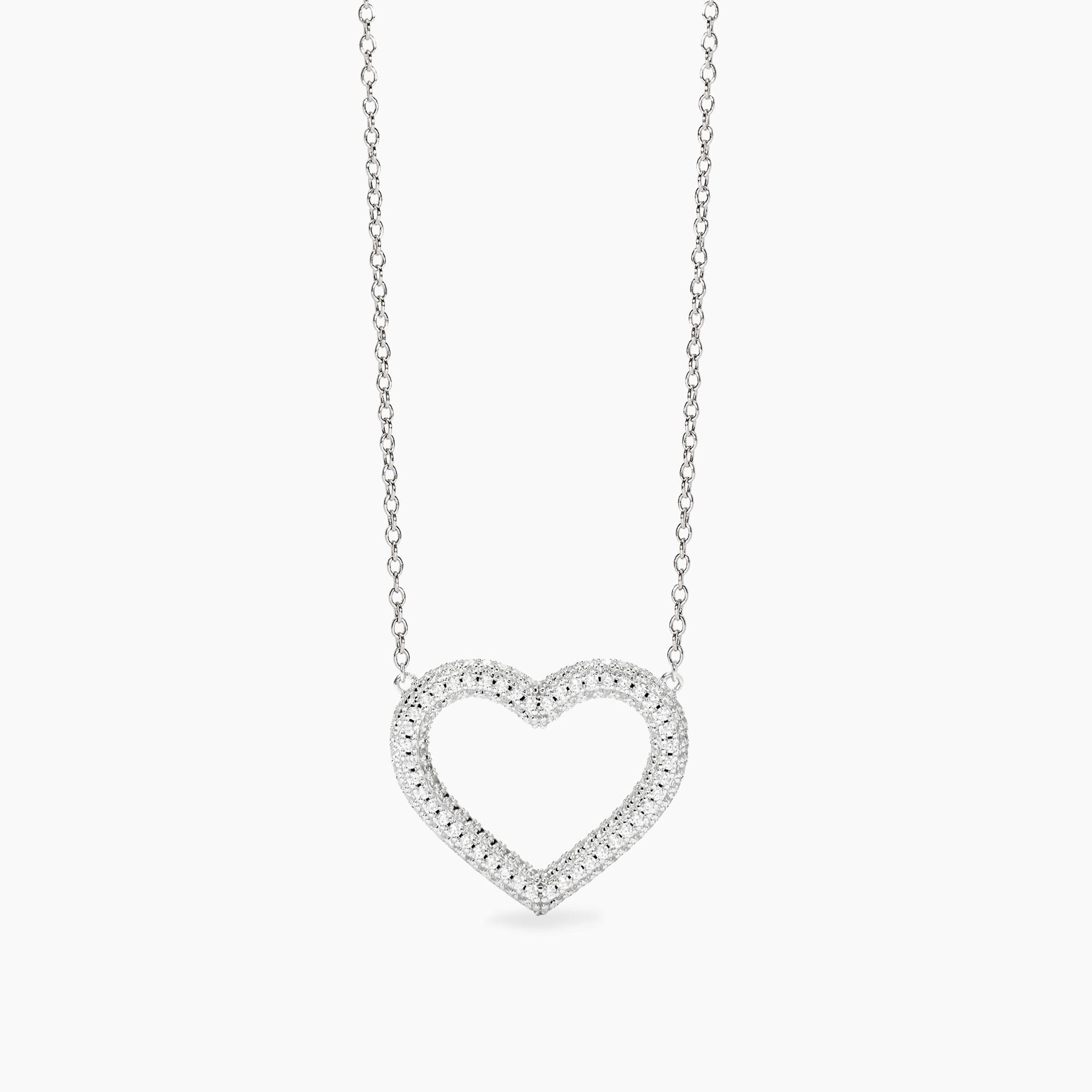 Gargantilla de Plata con Corazón