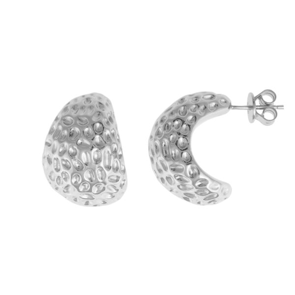 Pendientes Aro Martillado