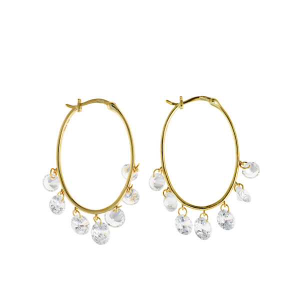 Pendientes Circonitas Blancas
