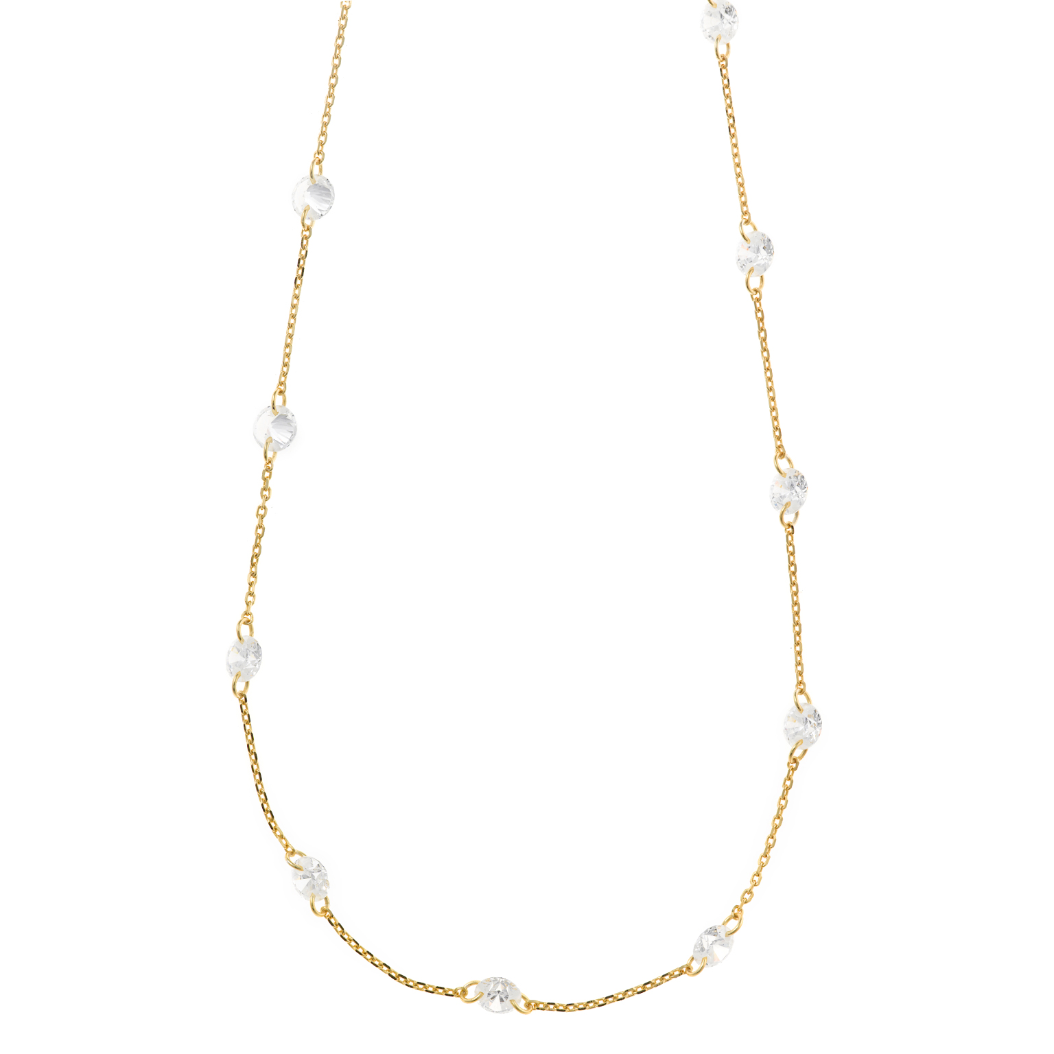 Collar Circonitas Blancas