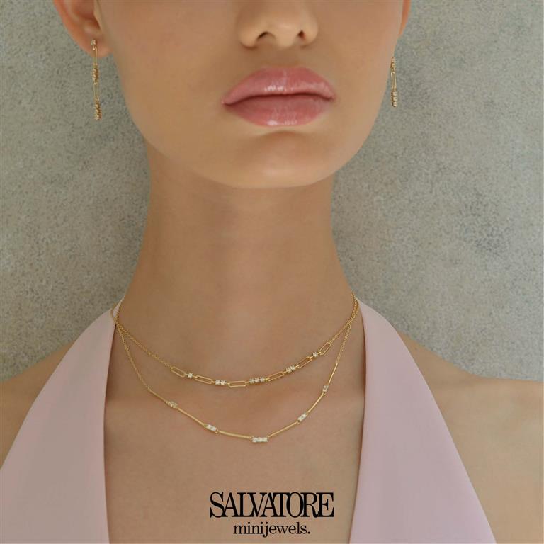 Collar de Barras y Circonitas - Imagen 2