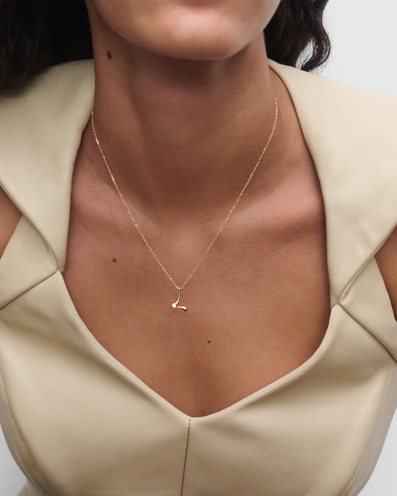 Collar Inicial L - Imagen 2
