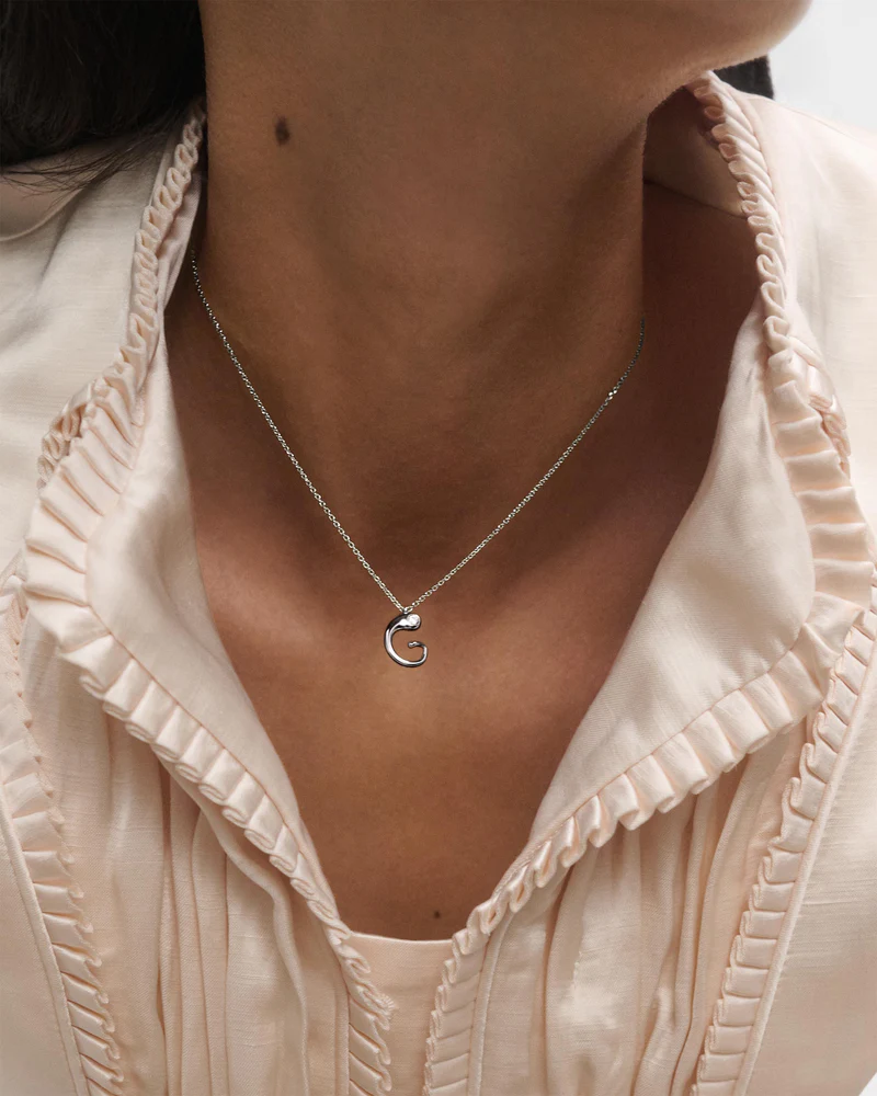 Collar Inicial G - Imagen 4