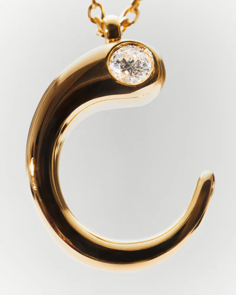 Collar Inicial C - Imagen 2