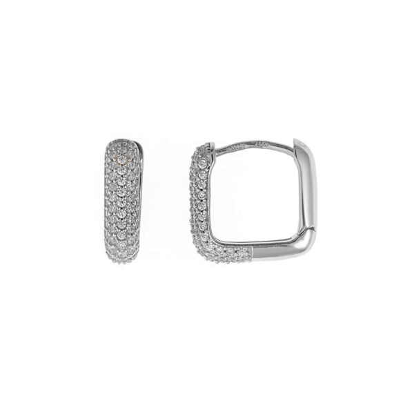 Aro Cuadrado Plata