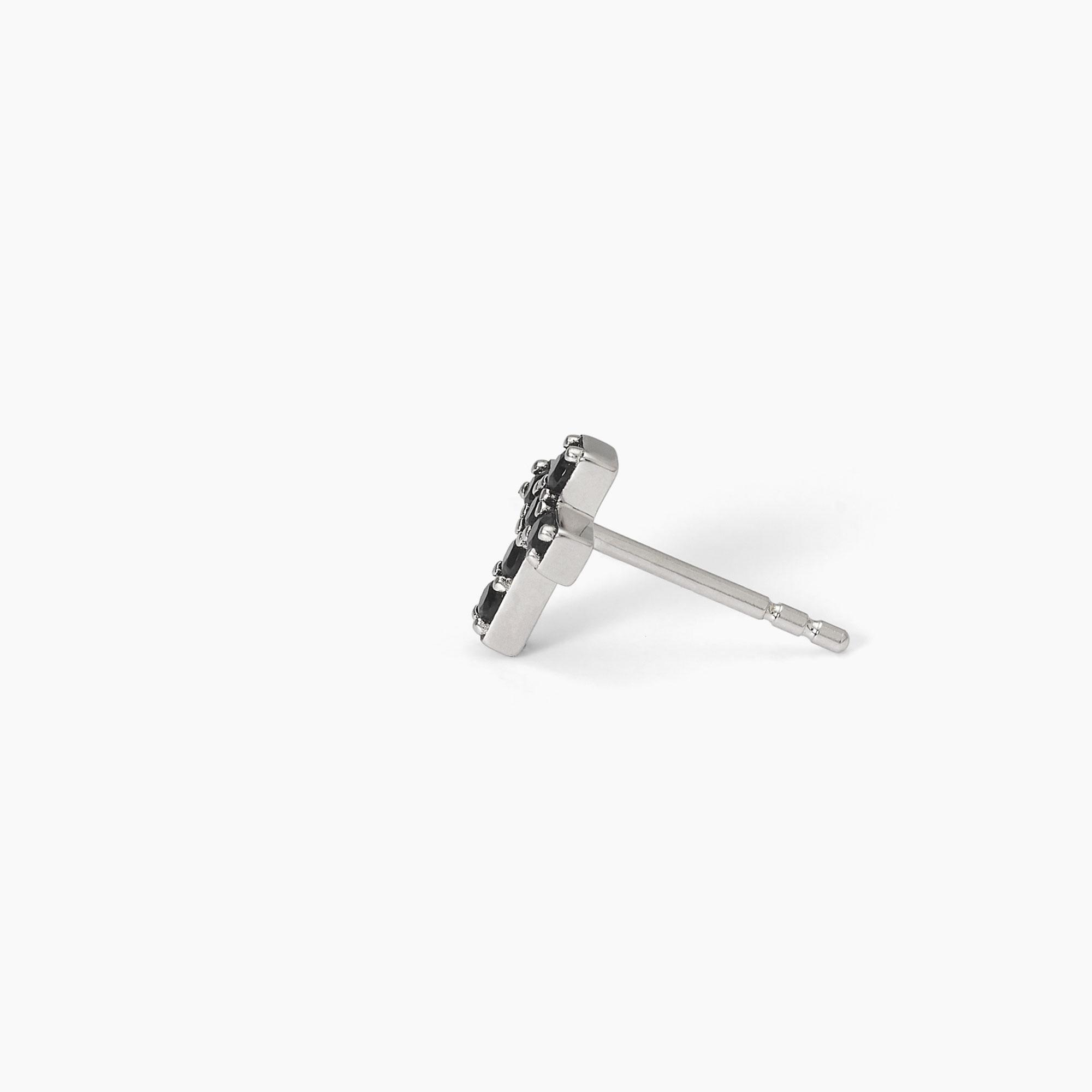Pendientes Cruz Plata - Imagen 2