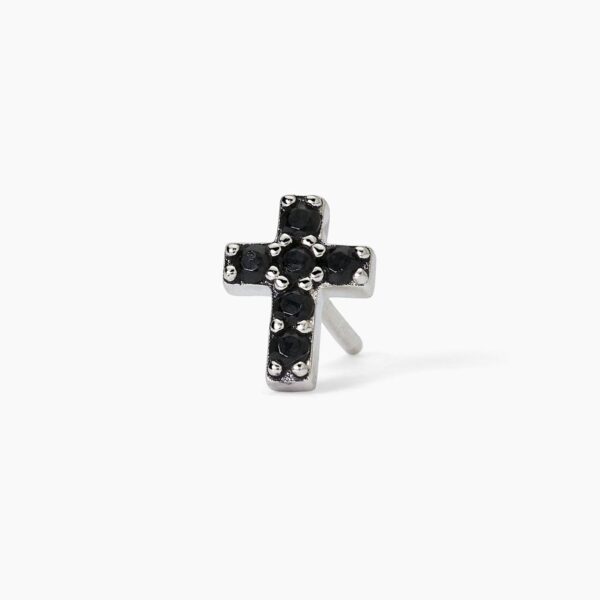 Pendientes Cruz Plata