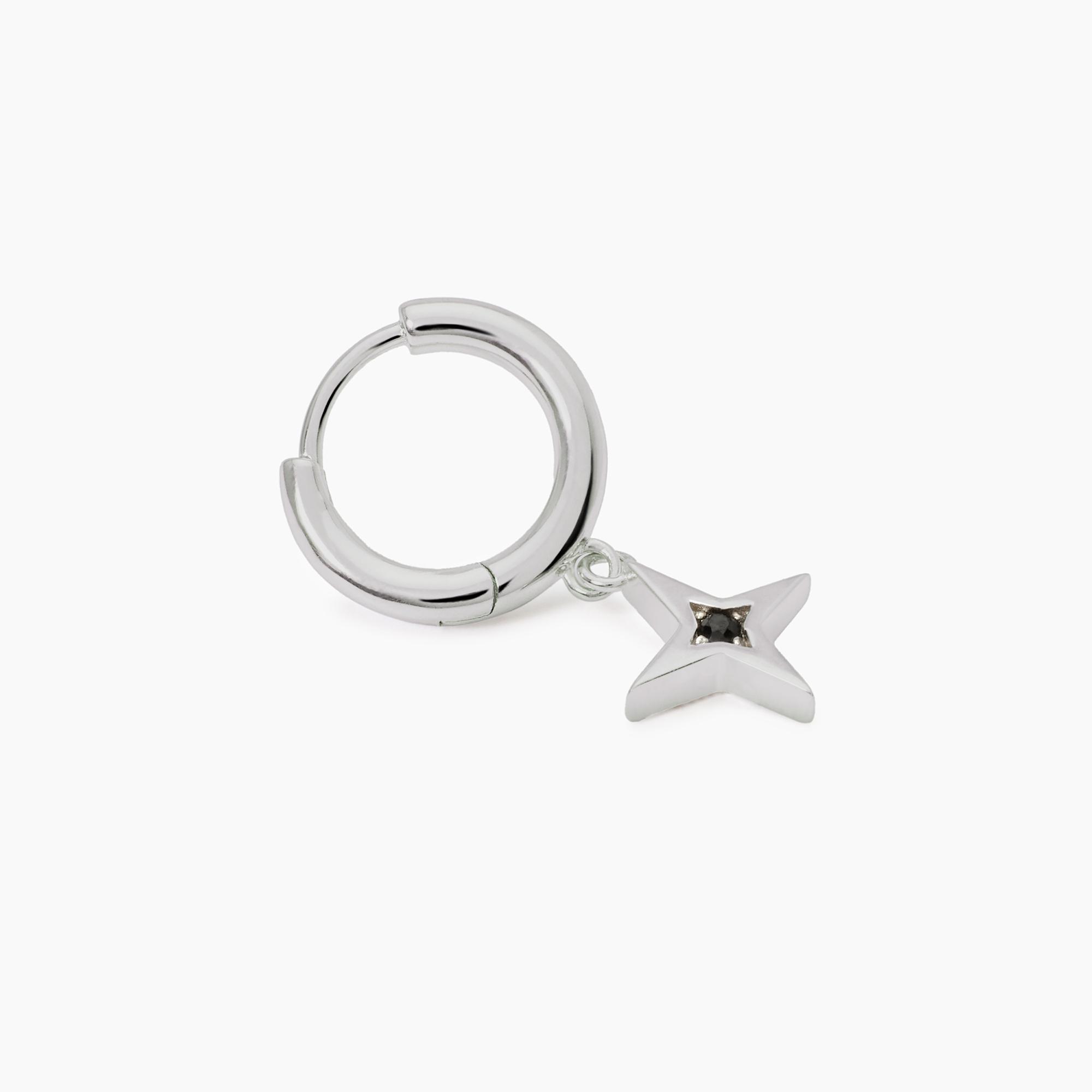 Pendiente Aro Estrella - Imagen 2
