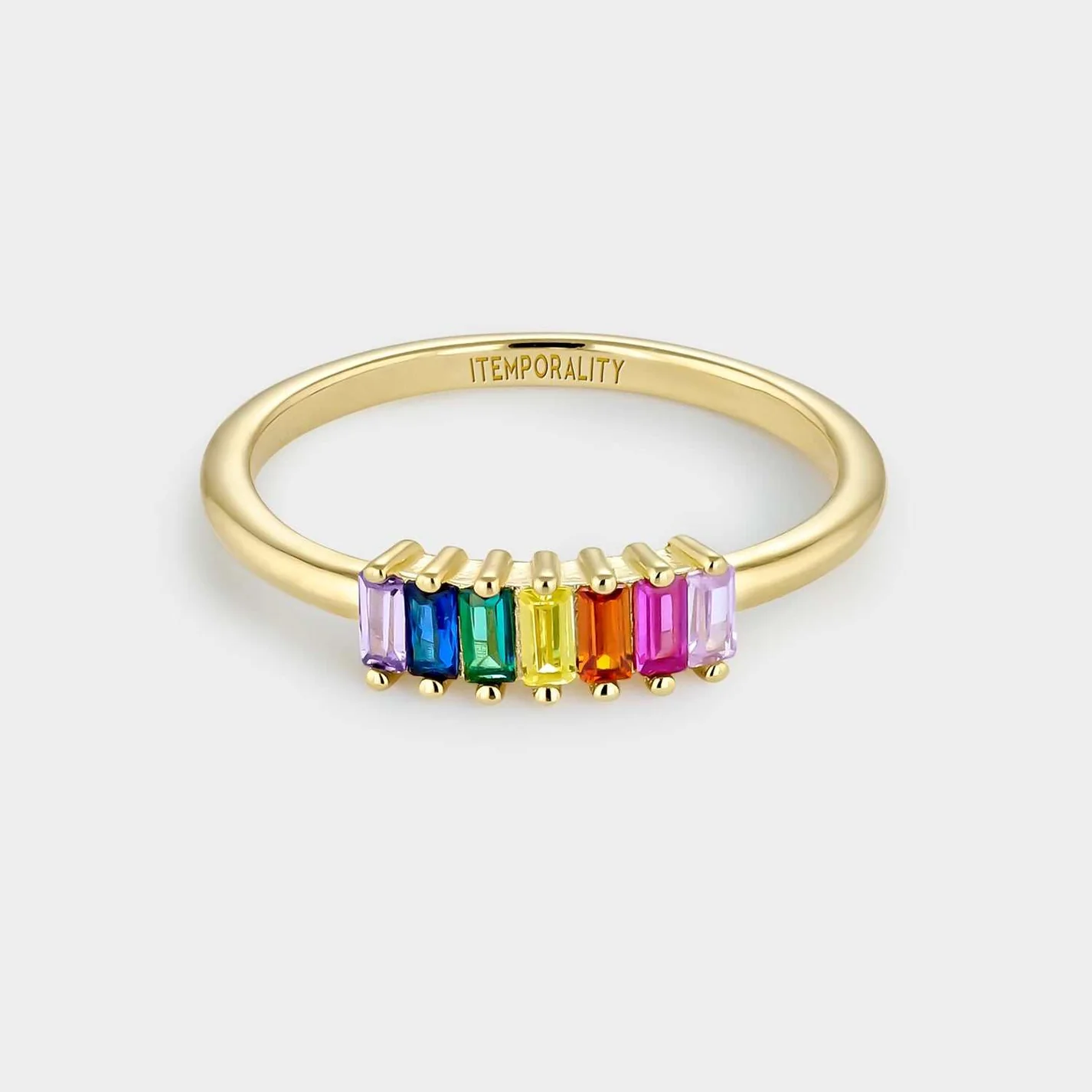 Anillo Plata Multicolor - Imagen 2