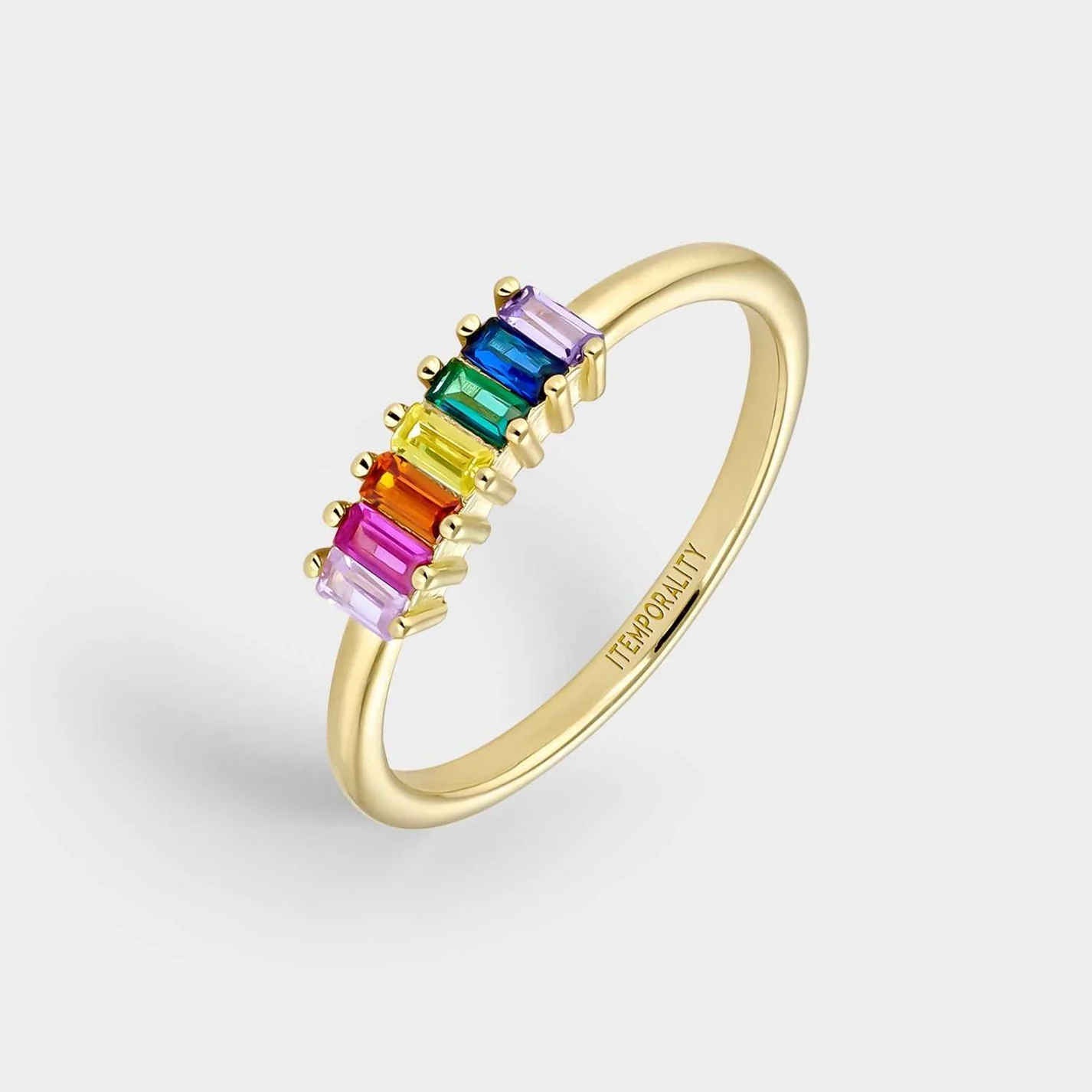 Anillo Plata Multicolor