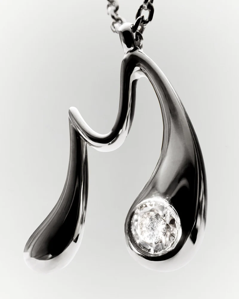 Collar Inicial M - Imagen 4