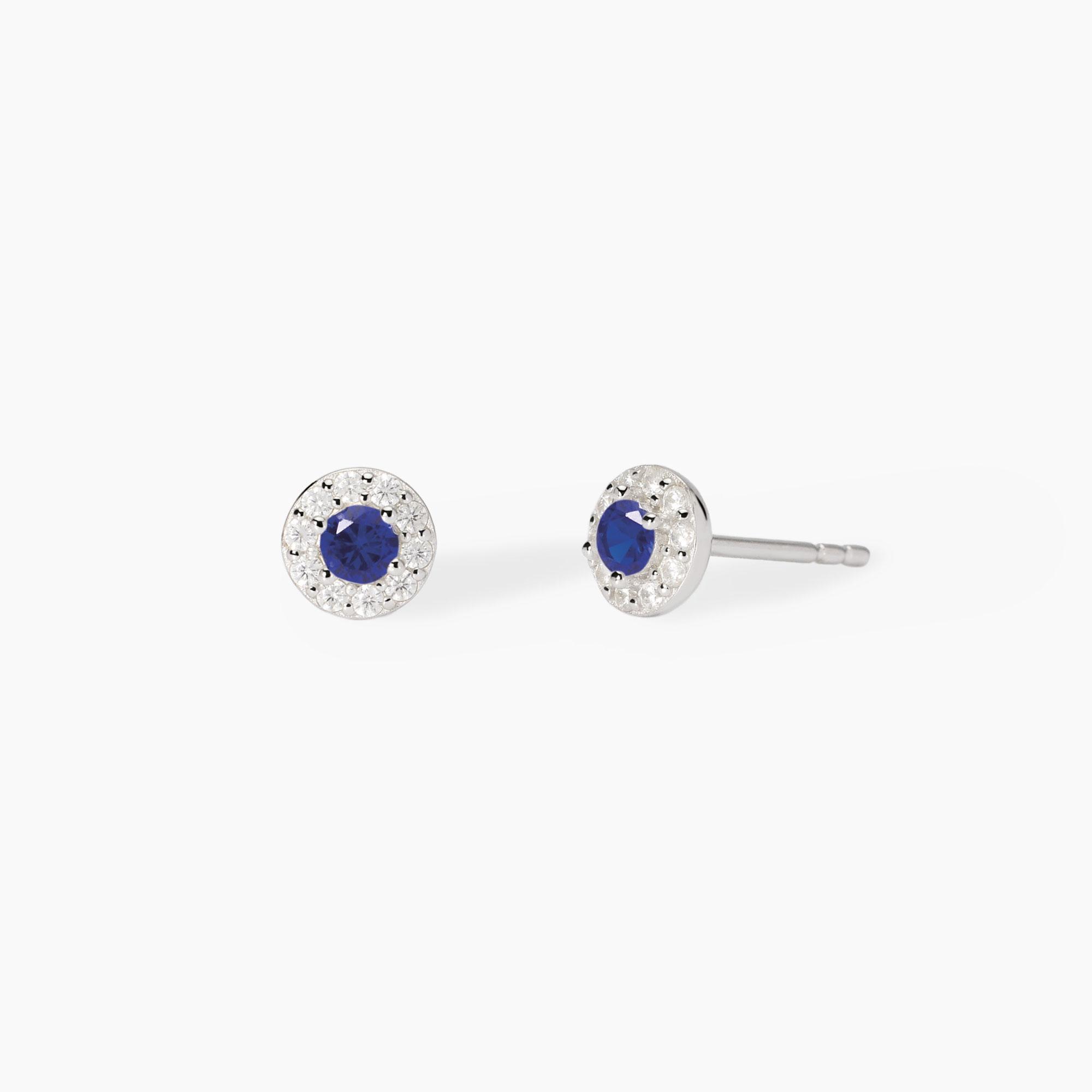 Pendientes Zafiro