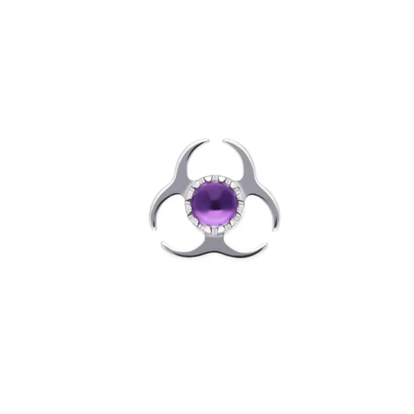 Gamma Amatista – Piercing de Titanio F-136